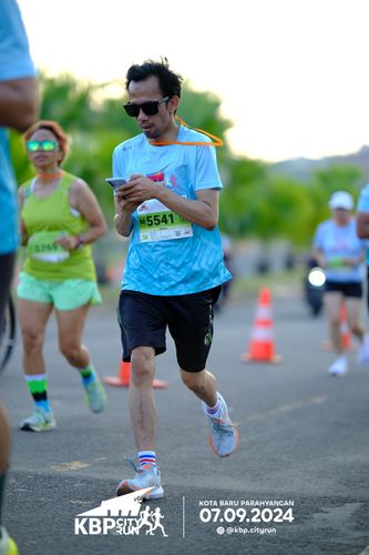 Race photo from KBP City Run 2024