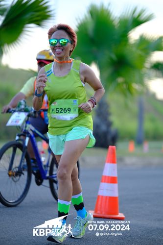 Race photo from KBP City Run 2024