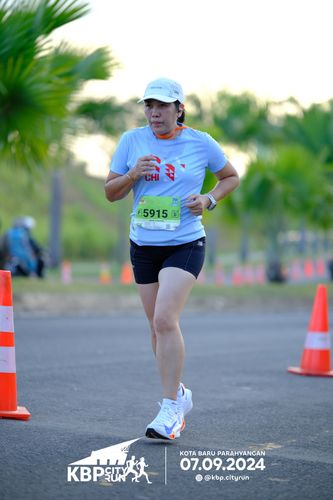 Race photo from KBP City Run 2024