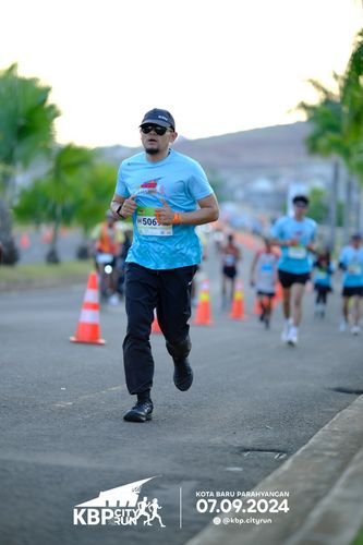 Race photo from KBP City Run 2024