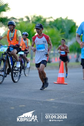 Race photo from KBP City Run 2024
