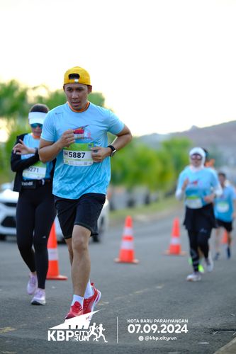 Race photo from KBP City Run 2024