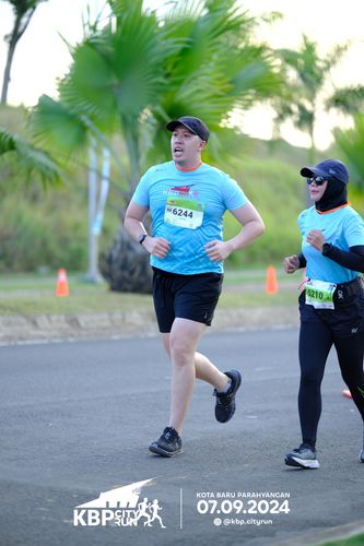 Race photo from KBP City Run 2024