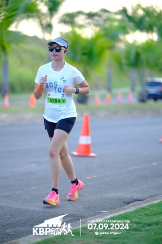 Race photo from KBP City Run 2024
