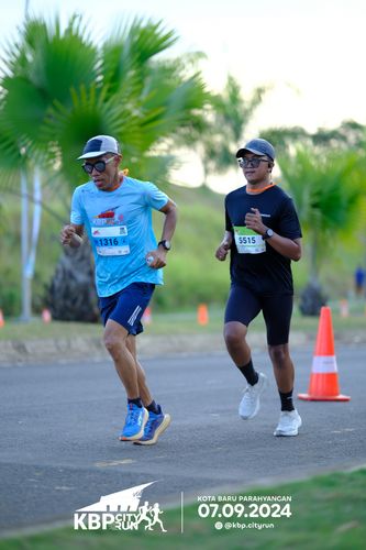 Race photo from KBP City Run 2024