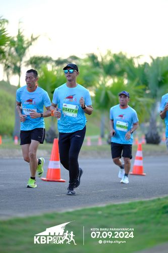 Race photo from KBP City Run 2024
