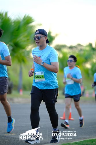 Race photo from KBP City Run 2024