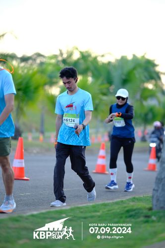 Race photo from KBP City Run 2024