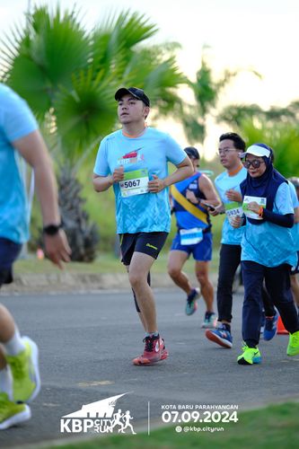 Race photo from KBP City Run 2024