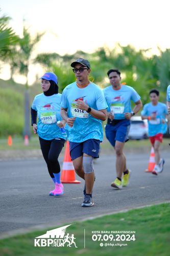 Race photo from KBP City Run 2024