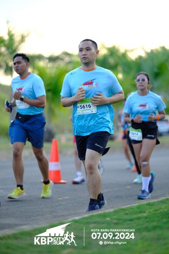 Race photo from KBP City Run 2024