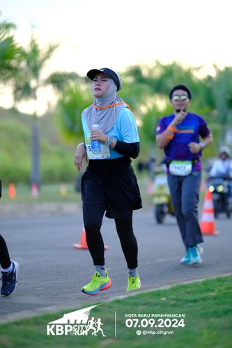Race photo from KBP City Run 2024