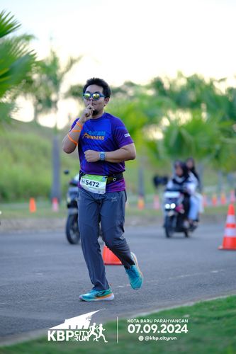 Race photo from KBP City Run 2024
