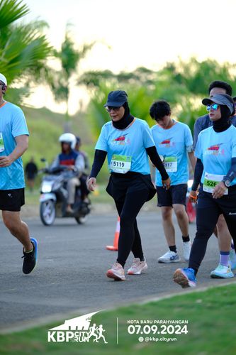 Race photo from KBP City Run 2024
