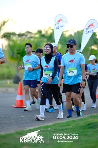 Race photo from KBP City Run 2024