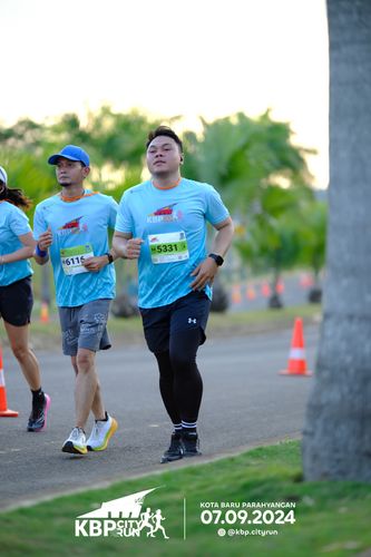 Race photo from KBP City Run 2024