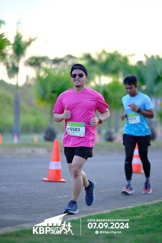 Race photo from KBP City Run 2024