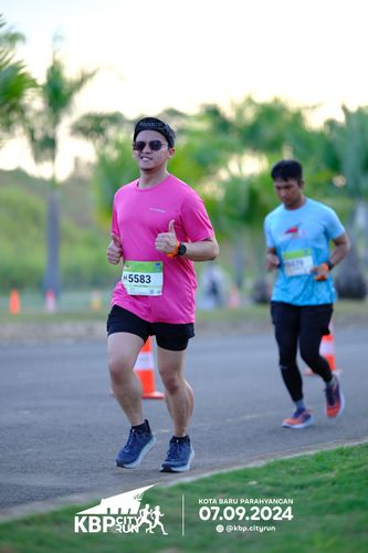 Race photo from KBP City Run 2024