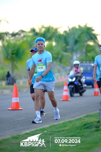 Race photo from KBP City Run 2024