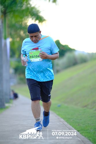 Race photo from KBP City Run 2024