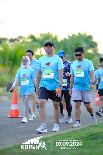 Race photo from KBP City Run 2024