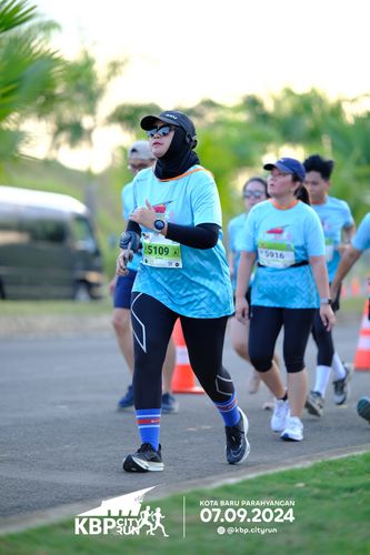 Race photo from KBP City Run 2024