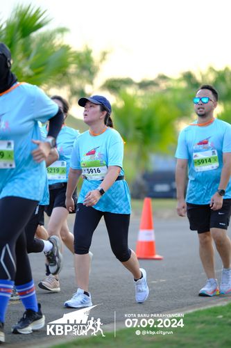 Race photo from KBP City Run 2024