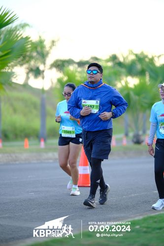 Race photo from KBP City Run 2024