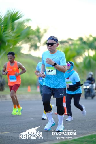 Race photo from KBP City Run 2024