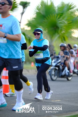 Race photo from KBP City Run 2024