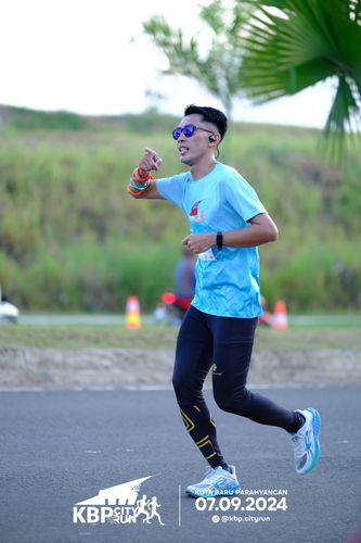 Race photo from KBP City Run 2024