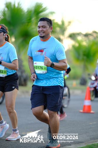 Race photo from KBP City Run 2024