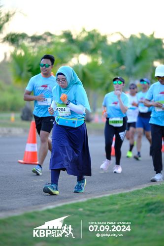 Race photo from KBP City Run 2024