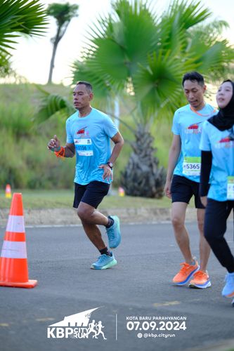 Race photo from KBP City Run 2024