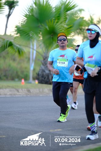 Race photo from KBP City Run 2024