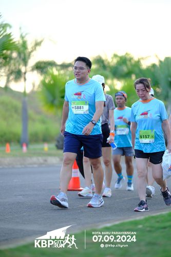 Race photo from KBP City Run 2024