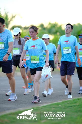 Race photo from KBP City Run 2024