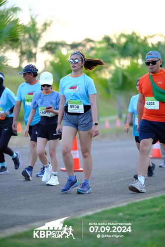 Race photo from KBP City Run 2024