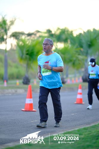 Race photo from KBP City Run 2024