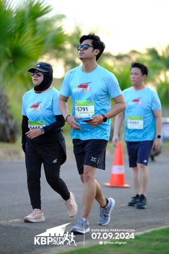 Race photo from KBP City Run 2024
