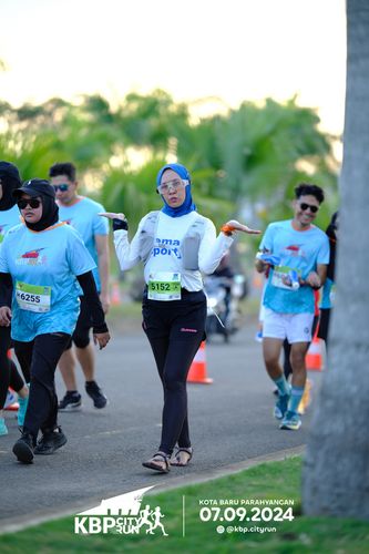 Race photo from KBP City Run 2024