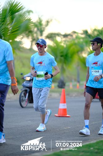 Race photo from KBP City Run 2024