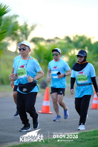 Race photo from KBP City Run 2024