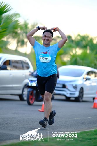 Race photo from KBP City Run 2024