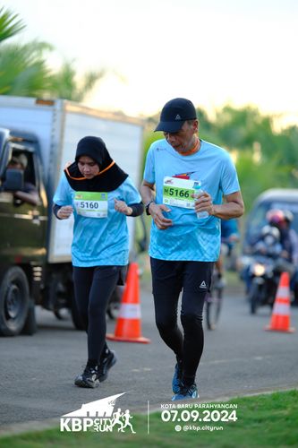 Race photo from KBP City Run 2024
