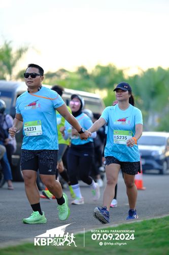 Race photo from KBP City Run 2024