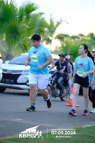 Race photo from KBP City Run 2024