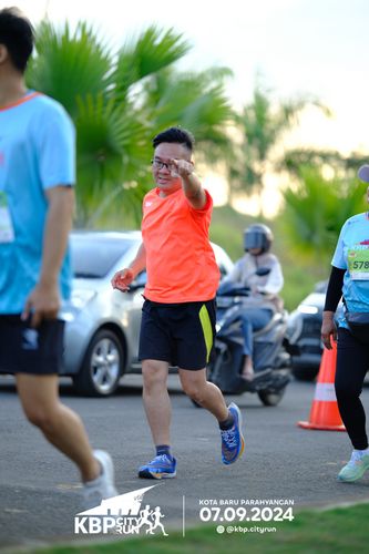 Race photo from KBP City Run 2024