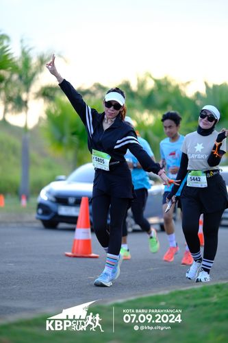 Race photo from KBP City Run 2024