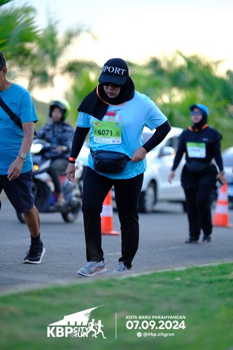 Race photo from KBP City Run 2024